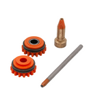 Kemppi F000537 1.2mm Knurled Groove Feeder Roller Kit Master M 205/323 Cored Wire [37281]