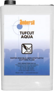 Ambersil 1030547  Tufcut Aqua Liquid Metal Cutting Lubricant Oil 5 Ltr