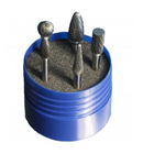 Tungsten Carbide Rotary Burr Set - 5 Different Shapes For Hard Metals 6mm Shaft HMC/SET/01 [5701]