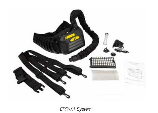 ESAB 0700500900 EPR-X1 PAPR Unit With Expandable Hose