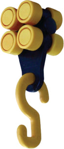 Kemper 70120118 Yellow Plastic Rollers For Curtain Track [6786]