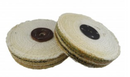 CIBO Polishing Mop Wheel Stitched Sisal 150mm x 10mm Hole x 2 Section PLG/S/150X2 [7172]