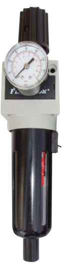 SWP Air Line Regulator 10.0 Bar With Auto Water Trap Inline 1/2 BSP Inlet And Outlet [7192]