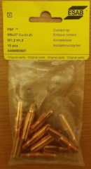 ESAB 0468502007 MIG PSF 400 Contact Tip M8 1.2mm CuCrZr [7425]
