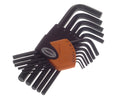 Allen Key Chrome Metric Hexagon Long Arm Set (12) [7696]