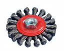Wire Brush 115mm Dia. x M14 Thread Pipeline 12mm Wide  [7932]