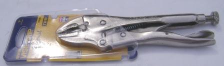 Irwin Pliers 175mm (7) Curved Jaw Locking With Wire Cutter