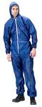 Coverall Hooded Polyprop Blue Size X-Large  [7997]