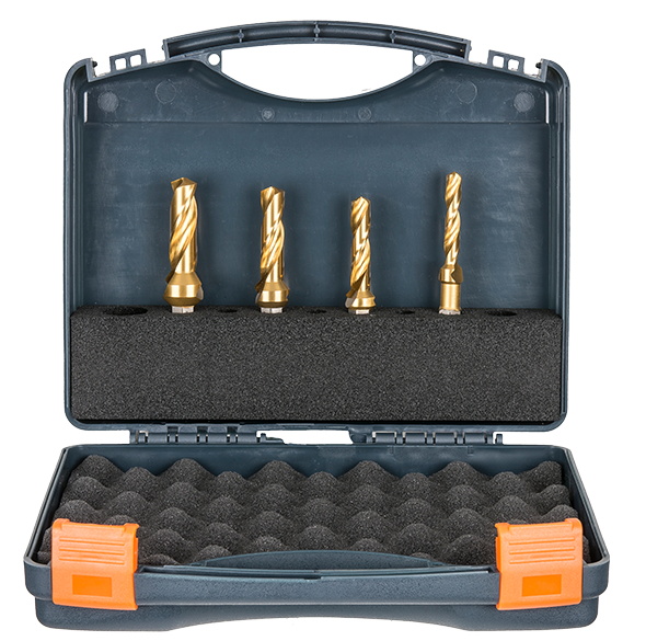 HMT 603070-SET4 VersaDrive DrillSink Bit Set, Contains 8/12.4mm, 10/16.5mm, 12/20.5mm, 14/25mm