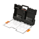 HMT STC-TOP-VCM01 Loaded Stakit Top Toolcase - Rotary Kit TCT HoleCutters + Broach Cutters, 12-26mm [8687]