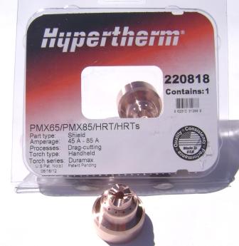 Hypertherm Genuine 220818 Plasma PowerMax 45XP/65/85/105 Drag Shield Cap