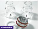 EDGE GL920 PKT 1T6 TIG 20 10mm Dia. Pyrex Cup Kit Gas Lens [9417]