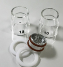 EDGE GL920 PKT 1T10 TIG 20 16mm Dia. Pyrex Cup Kit Gas Lens [9420]