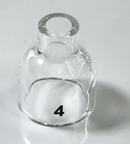 EDGE GL920-P4 6mm Dia. Glass Pyrex Gas Cup TIG 20 [9424]