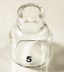 EDGE GL920-P5 8mm Dia. Glass Pyrex Gas Cup TIG 20 [9425]