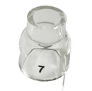 EDGE GL920-P7 11mm Dia. Glass Pyrex Gas Cup TIG 20 [9427]