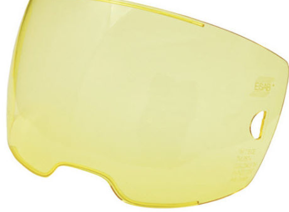 ESAB 0700000803 Sentinel A50 Outer Cover Lens Amber Curved And Domed (Pkt 5)