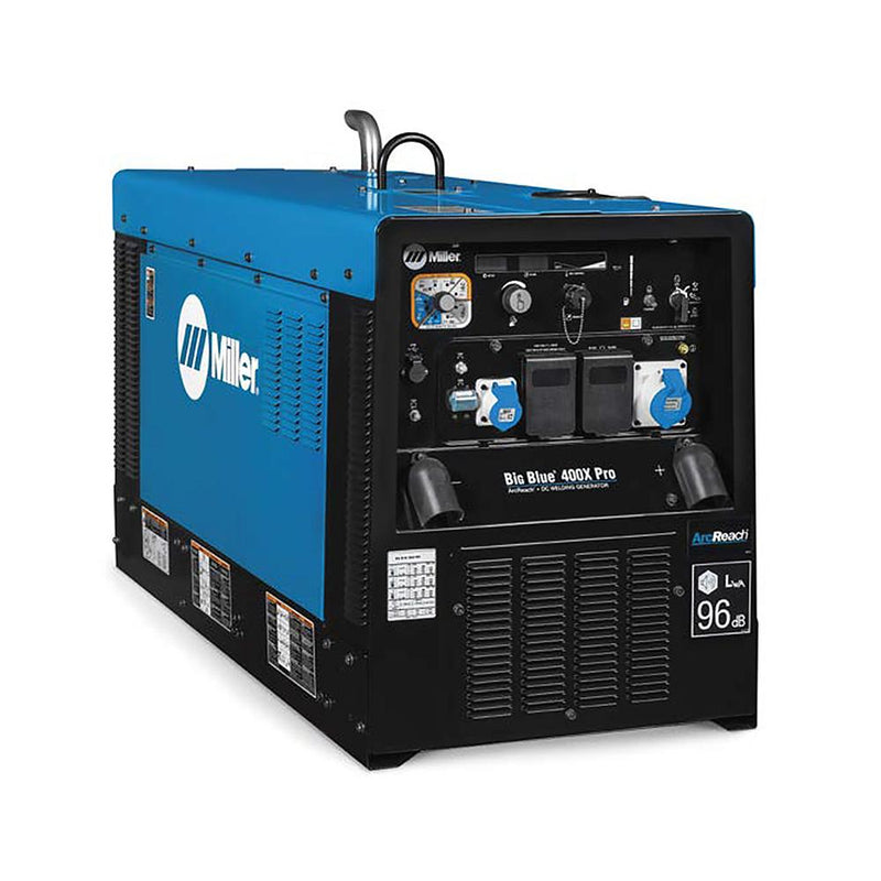 Hire Miller Diesel Big Blue 400X Pro Cc/Cv With Arc Reach 400 Amp. (Calibrated)