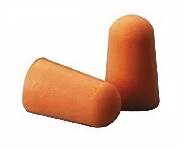 Pair Foam Ear Plugs Orange 3M 1100