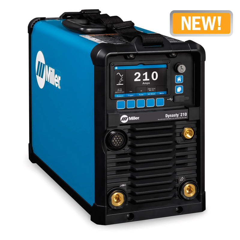 ITW Miller Dynasty AC/DC TIG 210 LCD Typical Water Cooled Package