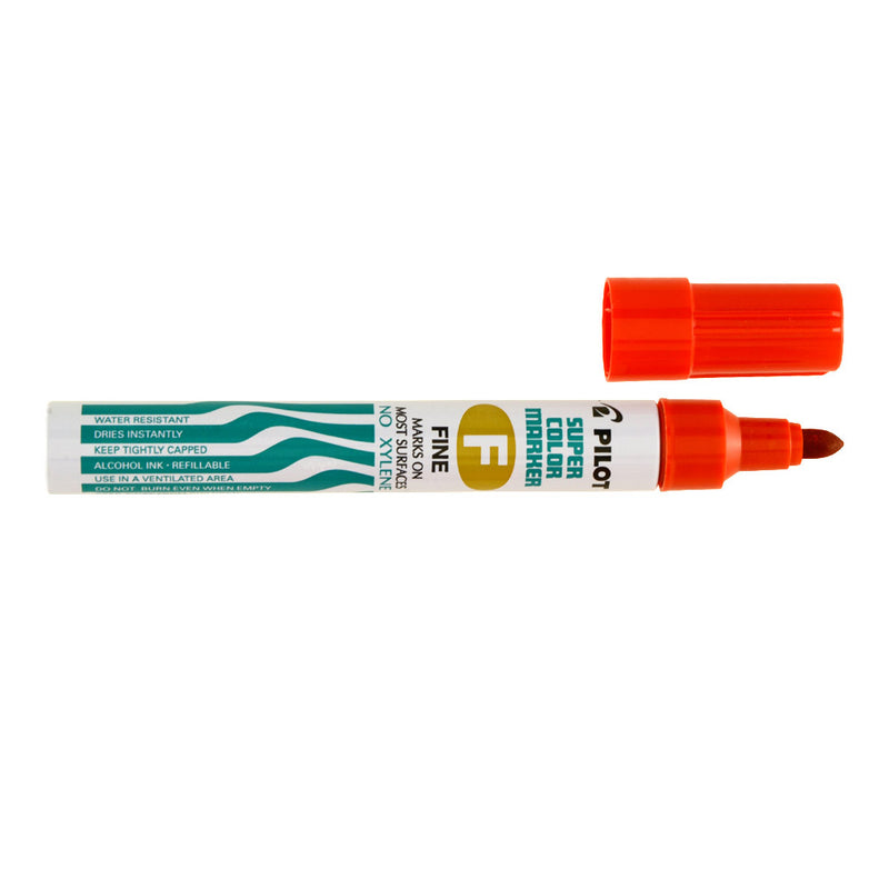 Permanent Marker Acrylic Pen Colour Red Fine SCA-F