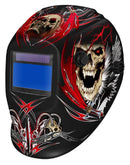 Clear Welding ADF735S TM17 Skull Auto Darkening Headshield SAFE3029 [9938]
