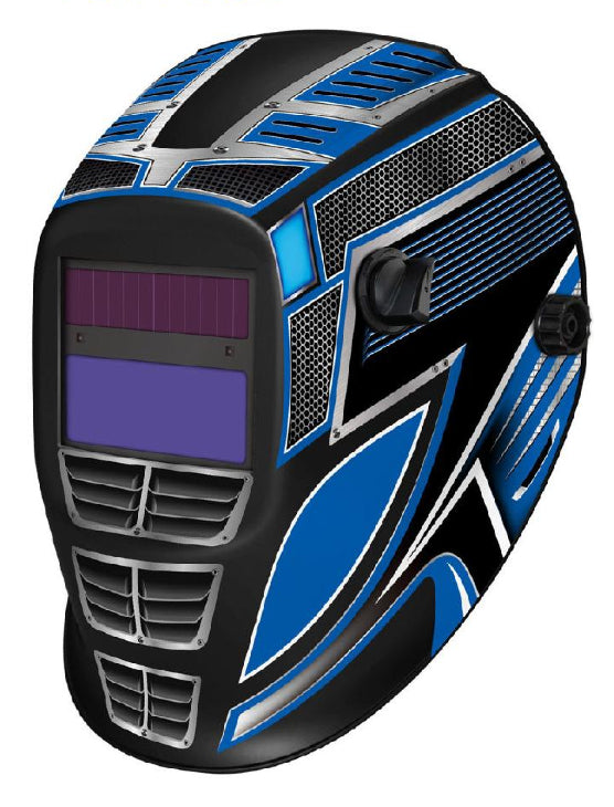 Clear Welding ADF615S Blue Auto Darkening Headshield SAFE3030