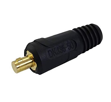 Cable Connector Dinse Type Male Inline Plug 25mm Small