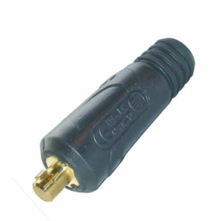 Cable Connector Dinse Type Male Inline Plug 35-50mm Standard