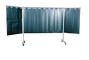 Kemper 70600651 Green 2mm Welding Curtain And Frame 2.2m + 2 x 0.8m With Arms (70600652) [67981]
