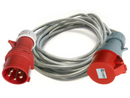 Extension Cable 415V 15 Mtr Armoured 5 Core 4mm 5 Pin Plug /Socket [6512]
