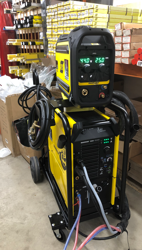 ESAB Warrior MIG 500i With Robust Pro Feed 5m Intercon 415V Water Cooled (Production) (N/A)