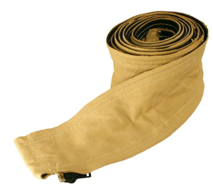 Python Torch Harness Protective Zipper Cover Leather 28mm x 3 mtr Large Dia 28mm