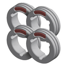 ESAB 0445850032 Robust / Rustler Feed Roller 1.2-1.6mm Knurled Groove [63671]