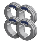 ESAB 0445850004 Robust / Rustler Feed Roller 1.0-1.2mm V Groove [63661]