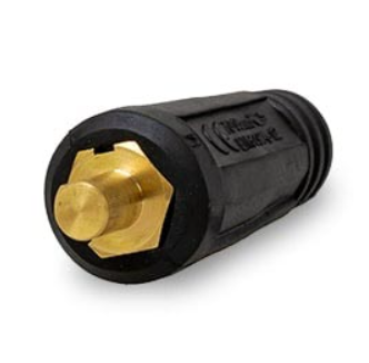 Cable Connector Dinse Type Male Inline Plug 35-50mm Standard