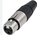 Plug XLR 3 Pin Connector Female [1611]