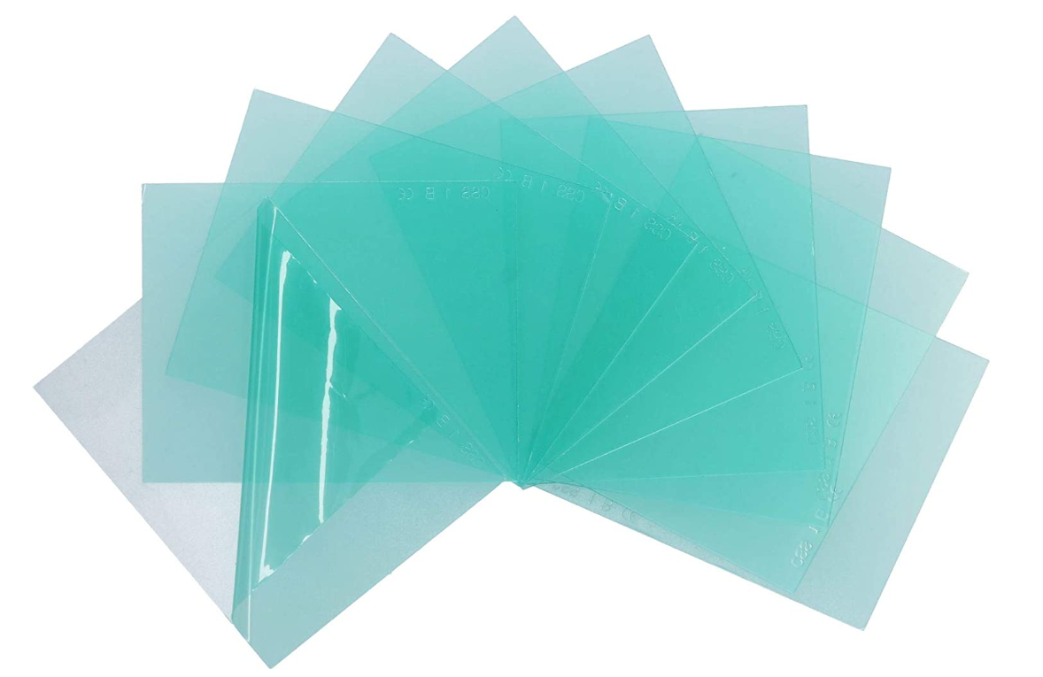 SWP Outer Cover Lens Clear Polycarbonate 115 x 92mm (Pkt 10) Universal