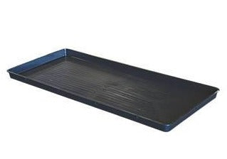 Diesel Oil Drip Tray For Welding Sets On Site 1200 x 550 x 40mm Black Plastic
