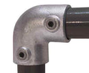 Curtain Frame Galvanised Steel Elbow 90 Degree 48mm ID [7150]