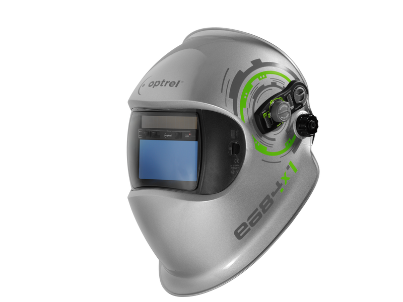 Optrel 1006.500 E684 Automatic Helmet - Silver 4/5-13 Autopilot