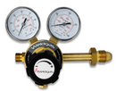 Regulator Single Stage Nitrogen/Oxygen Gas 400 Psi Outlet Twin Gauge Side Entry 28 Bar [1250]