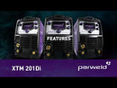 Parweld XTM 201 Di-P1 Compact Synergic Multipurpose MIG Package Inverter 240V P1 [0448]