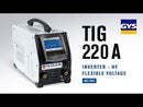 GYS 083967 Protig 230 AC/DC TIG With Accessories 110/240V [2501]