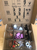 Kemppi W016086 Flexlite Pro Kit 3/8-32 (WP17/18 Accessory kit) With Pyrex Gas Lens [9728]