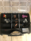 Weldcraft Style TIG Gas Lens Kit with Clear Pyrex Cups WP9/20 (Production) [9780]