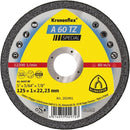 KLINGSPOR Cutting Disc 125 x 1.0 x 22mm Flat A60TZ Special 202401 [1925]