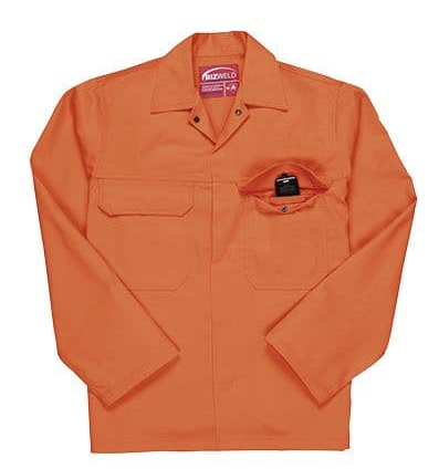 Bizweld 2 Orange Proban Jackets Size 46-48 X-Large
