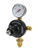 Regulator Single Stage 1 Gauge Preset Argon/Co2 2 Bar Vertical Entry [1249]