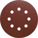KLINGSPOR Soft Abrasive Sanding Disc 150mm Grit P60 Velcro Backed Aluminium Oxide (Pkt 50) (6649) [9227]